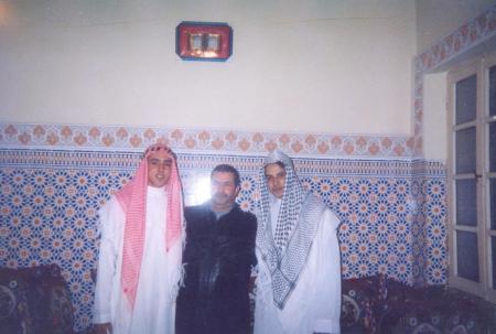 moi et mon fr&egrave;re youness et en fin  mon oncle